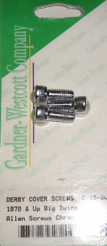 Derby cover screws.
